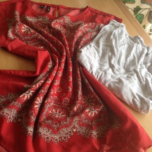 Top and t-shirt - before