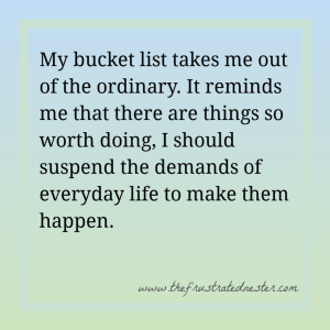 Bucket list pull quote